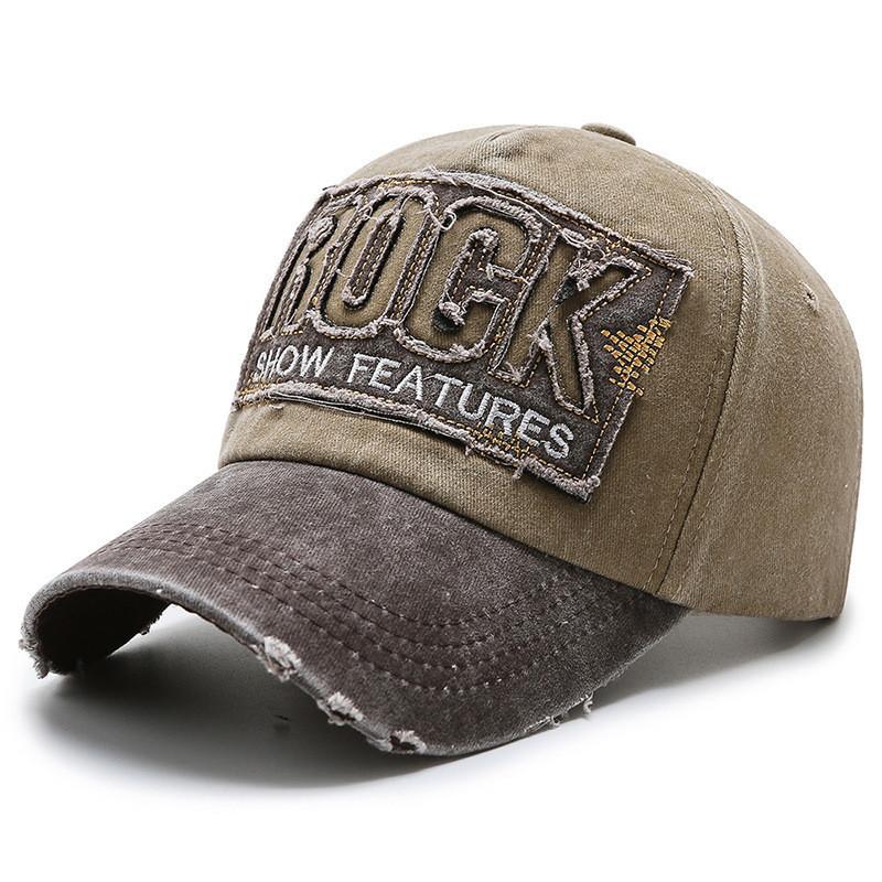 Cotton Vintage Baseball Cap With Adjustable Strap For Casual Wear