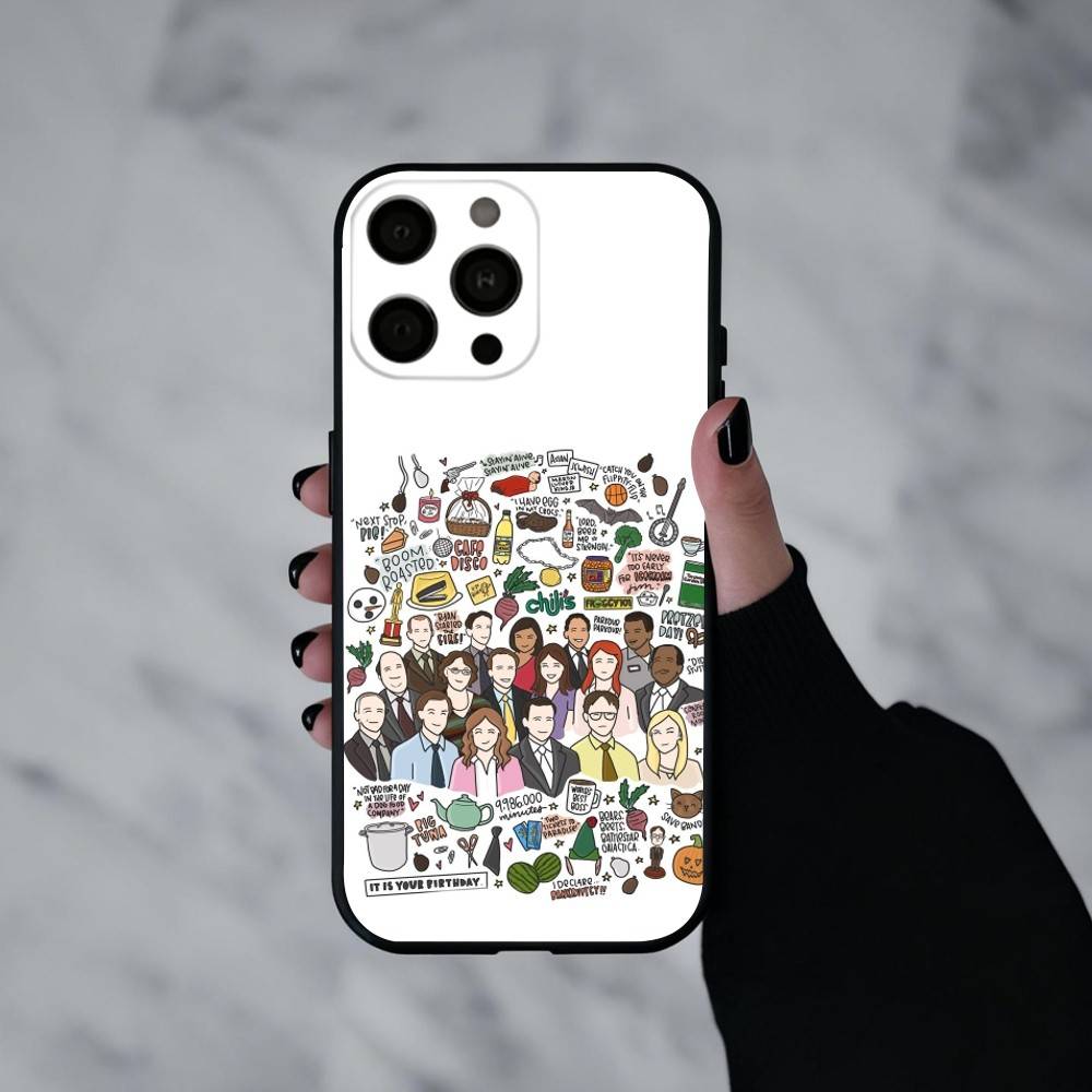The O-Offices Hot Tv Show   Phone Case Silicone Soft For IPhone 17pro 16 15 14 13 12 11 X XR Plus Pro Max Plus