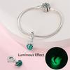 Copper Luminous Apple Lantern Elf Deer Pendant Balloon Rainbow Donut Charms Beads Fit Qikaola Bracelets Diy Jewelry