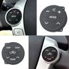 2PC Multifunction Steering Wheel Switch Control Button Panel Rubber For Toyota Prius 30 09-13 Prius Eco 10-13 ZWV30 XW30 10-12