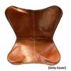 Retro Handmade Indian Leather Butterfly Chair Cover Handmade Chair {Only Cover}
