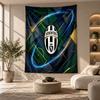 Dekoratives Wandbehang, Juventus FC Aufdruck Wandkunst, Leichte Wanddekoration Für Schlafzimmer Hintergrund