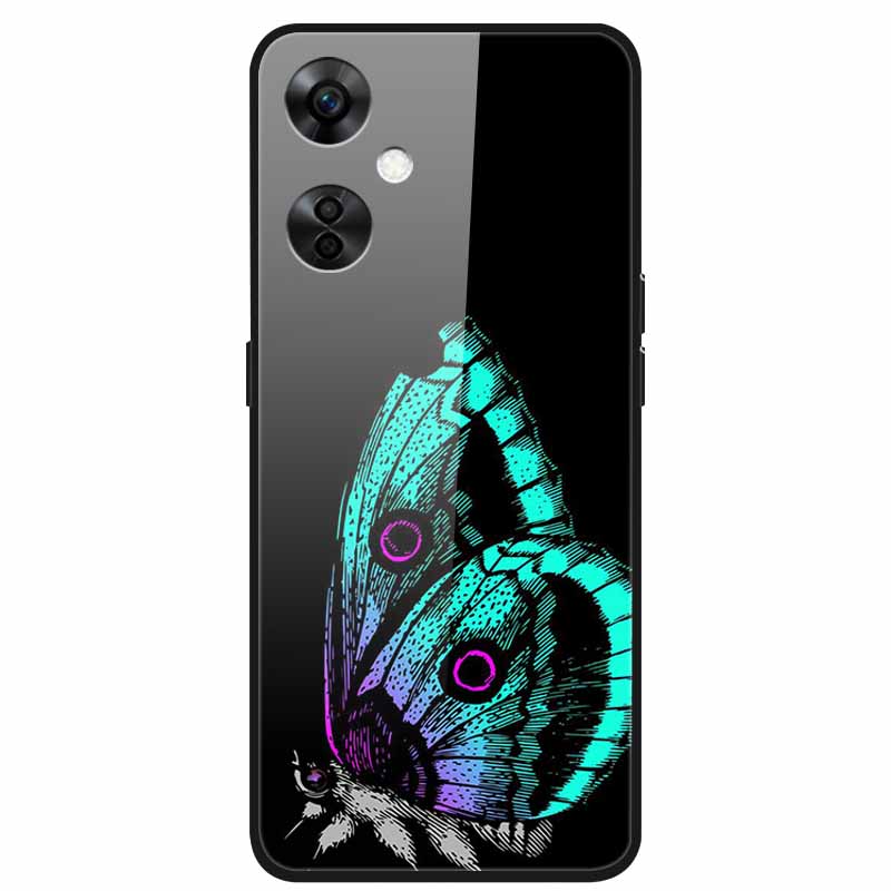 For One Plus Nord CE 3 Lite 5G Case N30 Tempered Glass Hard Back Cover for Oneplus Nord CE3 Lite N 30 Cases Bumper 3lite CE3Lite