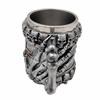 3D Edelstahl Totenkopfbecher - Kreative Halloween Harz Geisterkopf Tasse Geschenk