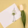 Fashionable Flower Cellphone Charm Butterfly Phone Chain Keyring Accessory Personalized Decoration for Women and Girls