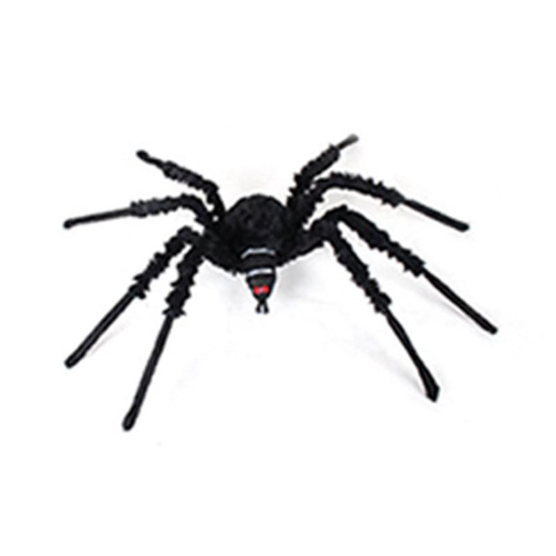 Plush Spider April Fools Props Prank Toy with Huge Size Simulation Spider Novelty Toy for Entertainment Party Decoration