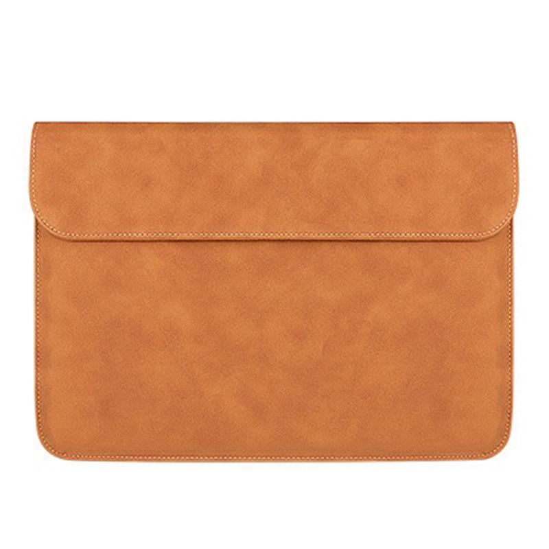 MacBook & Huawei Laptop Protector: 13-15.6 Inch Lambskin Pattern Sleeve