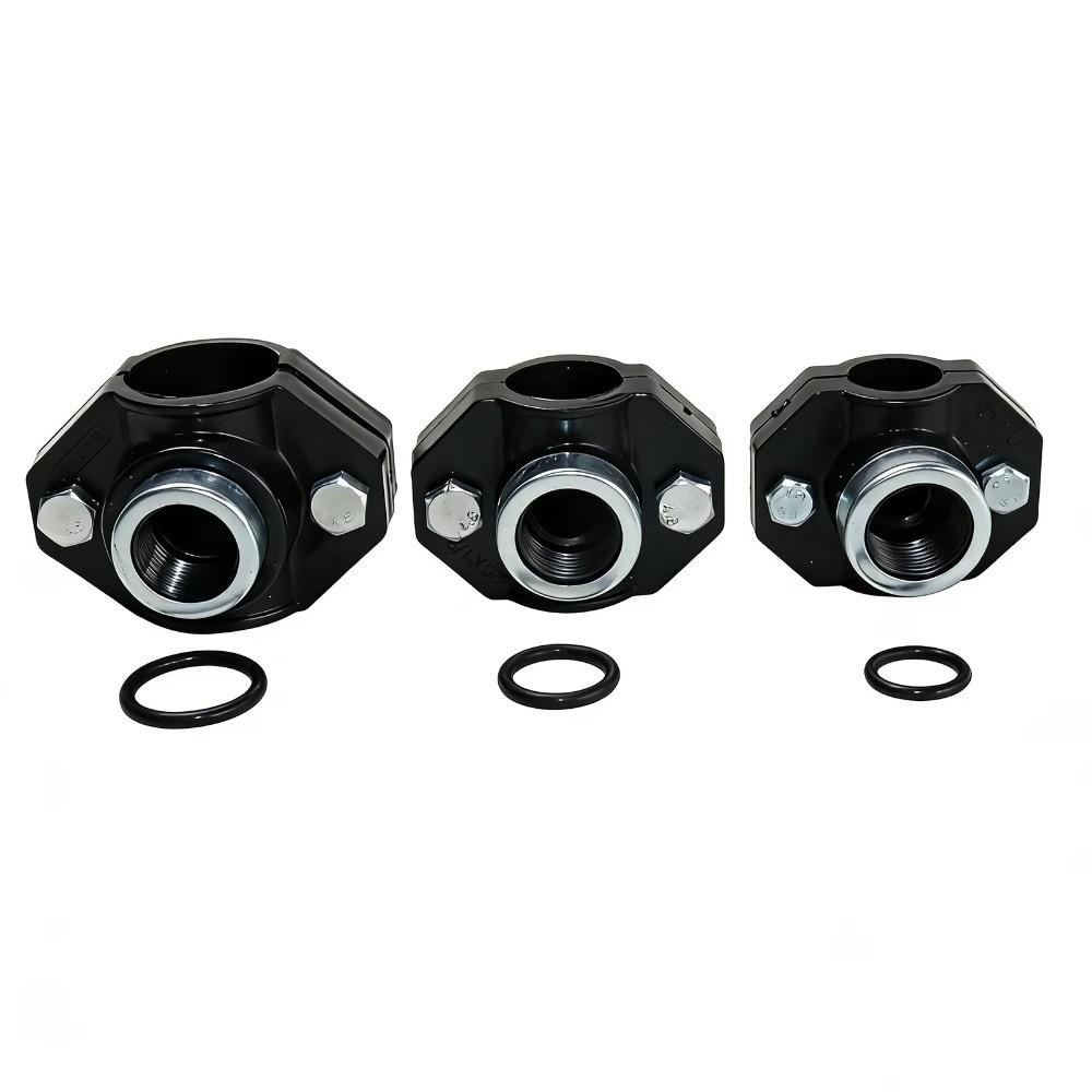 Female Thread Pipe Clamp Three Way Saddle Reducing Coupling New Repair Joint  Plumbing Accessories
