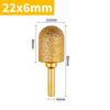 Diamond Burr Tools Metal Engraving Polishing Mm Round Handle