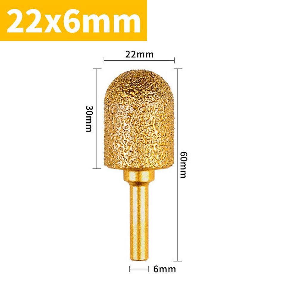 Diamond Burr Tools Metal Engraving Polishing Mm Round Handle