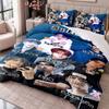 ATEEZ 3Pcs Bedding Set Duvet Cover With Two Pillowcases For Bedroom Home Decoration
