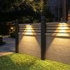 Outdoor Solar Pathway Lights Wall Washer Lights, Light, Waterproof Garden LED Lamp Light with Color Changing RGB, Landscape Wash for Patio Fence Step