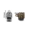 10pcs/Lots Alloy End Tip Tassel Caps Beads Cap End Cap for Beaded Charm Connectors DIY Jewelry Accessories Making Supplies