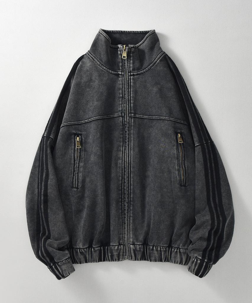 REEMNIK Pigment High-Neck Zip-Up Jacket [2 Colors]