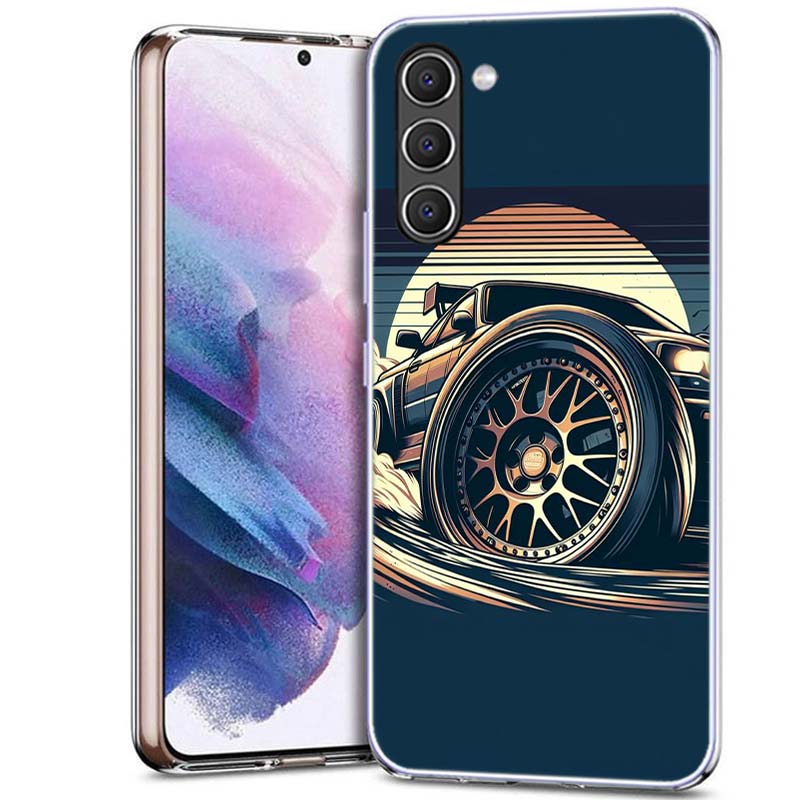 Drifting Modification of Car Tires Hobby Phone Case for Samsung A54 A14 A24 A34 A17 A37 A57 A55 A35 A25 A15 A13 A23 A33 A53 A07