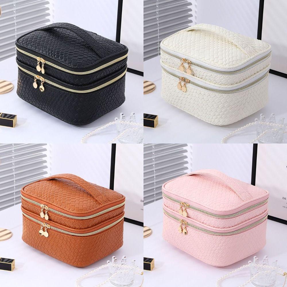 

Large-capacity Cosmetic Bag Waterproof Makeup Pouch Portable Washing Bag Women