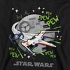Star Wars Childrens/Kids Pew Pew Star Wars Greatest Kid XWing Hoodie