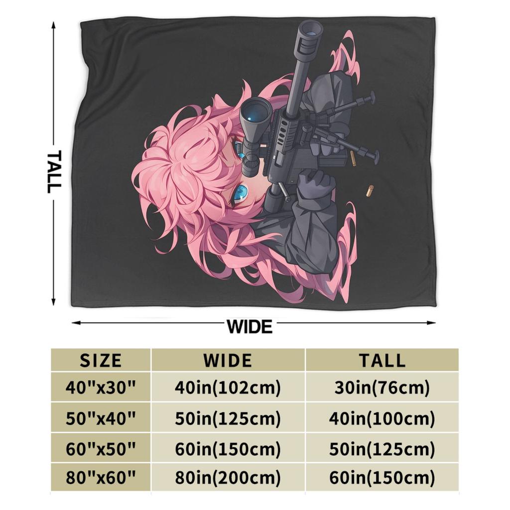 Mirai Nikki Gasai Yuno Flannel Blanket Winter  Soft Durable Throw Blanket for Child Home Decor Funny Bedspread Sofa Bed Cover