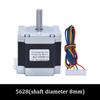 Nema23 23HS5628 4-Draht Schrittmotor 56mm 2,8A 165 oz-in 6,35mm/8mm Welle Passend für TB6600 Treiber Für CNC Laser Plasma Schneidmaschine