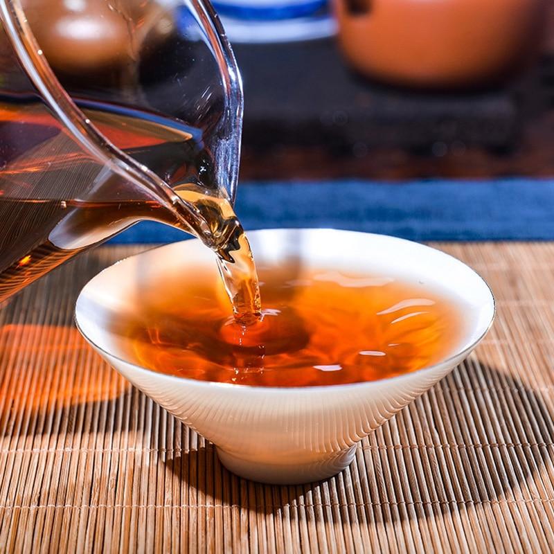 Tea Puer Menghai Shu 2014 Ancient Tree Aged Qizi Ripe Puerh Tea 357g