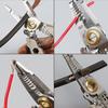 7-inch Multifunctional Wire Stripping Pliers, Electrician Special Tools For Wire Cutting, Pulling, Pressing, Winding Screwing