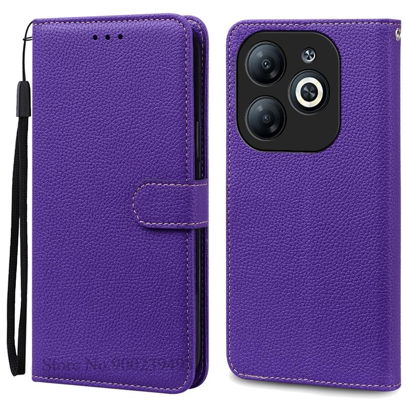 For Infinix Smart 8 / Smart 8 Pro Case Wallet Leather Flip Cover For Infinix Smart 8 Case 8 Plus X6525 X6525D X6525B Phone Cover