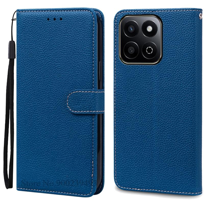 For Honor X7C Case Leather Flip Wallet Cover For Honor X7C Case Phone Covers For Honor X7 C Silicone Cover Coque Fundas Etui