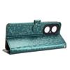 For Huawei Enjoy 80 Wallet Case Dot Pattern Imprint PU Leather Phone Cover