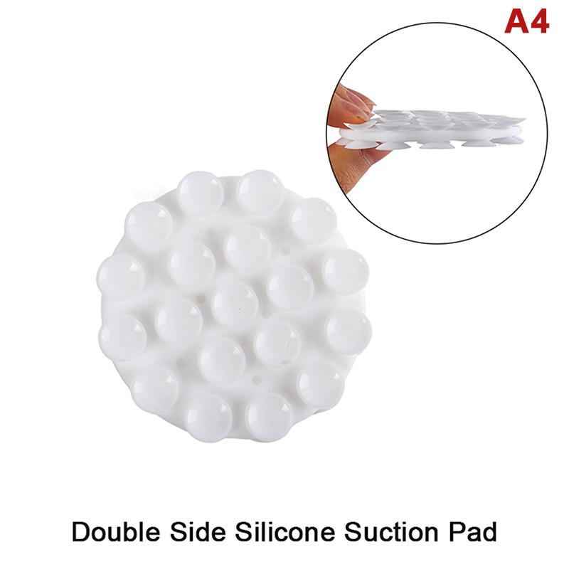 Portable Silicone Suction Cup Phone Mount Double-Sided Mount Car Navigation Bracket Universal Mobile Phones Stand