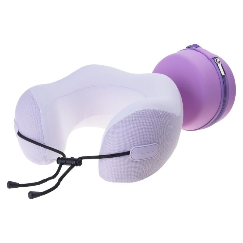 Nackenkissen für Reisen, Reise-Nackenkissen für Flugzeuge Memory-Schaum Reisekissen für Flug Kopfstütze Schlaf, Tragbar