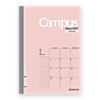 Planner KOKUYO Campus Diary 2027 Monthly Block Standard Monday Start December 2026 Start - Pink
