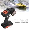 2.4G 7CH Radio Transmitter Remote Controller with Receiver 7 Channels Remote Controller for RC Car Boat Black