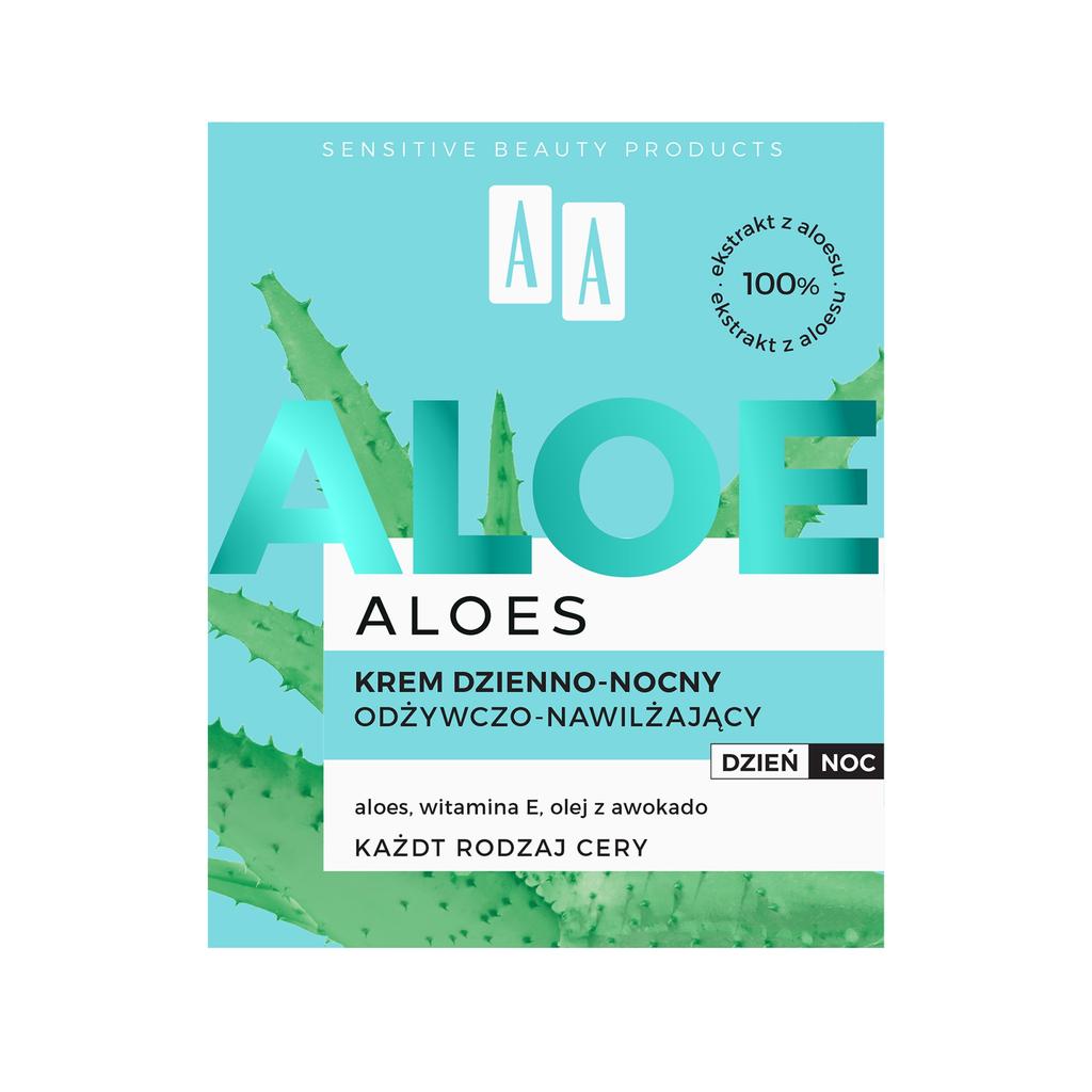 Aa Aloe Face Cream, Nourishing And Moisturizing, Day/Night 50