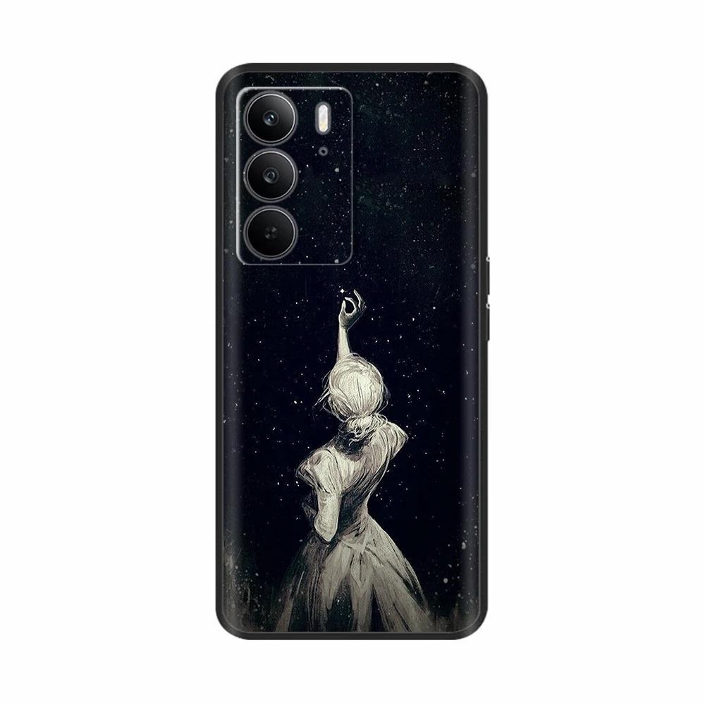 Für Realme C75 4G Handyhülle Abdeckung 6,72" Weiches Silikon Süßes Cartoon Bemaltes Funda Für Oppo Realme C75 RealmeC75 4G C 75 Schalen