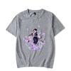 New Kochou Shinobu Print T-shirts for Women Men Summer Tee Shirt Harajuku Anime Casual Round Neck Short Sleeve Tops