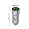 3.4A Fast Charging Car Charger Adapter Fast Charging Adapter for Car Metal Car Charger Safe Auto Charger for Daily Life Business