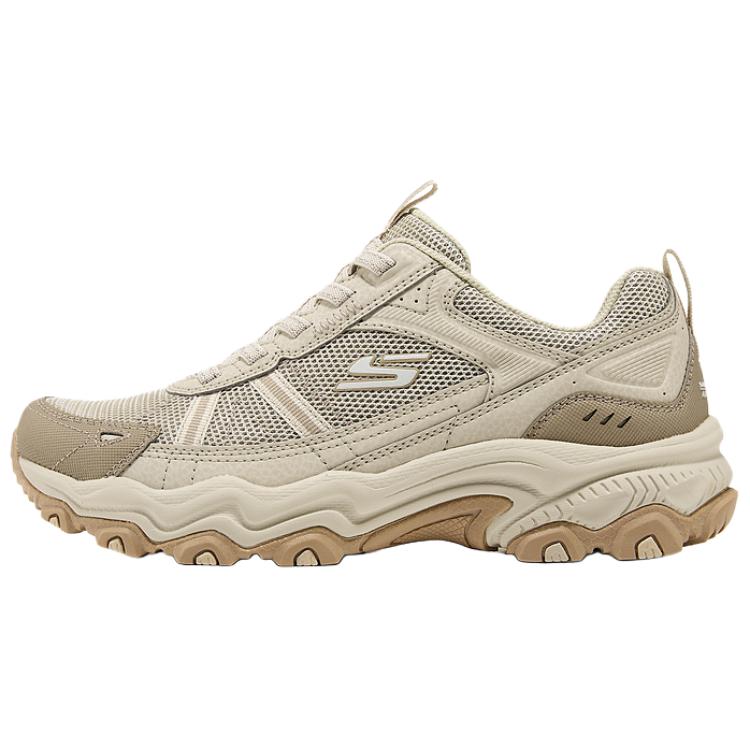 Skechers Outdoor Удобные Универсальные Прочные Дышащие Низкие Папины Кроссовки Женские Бежевые 180372C-BGE 36