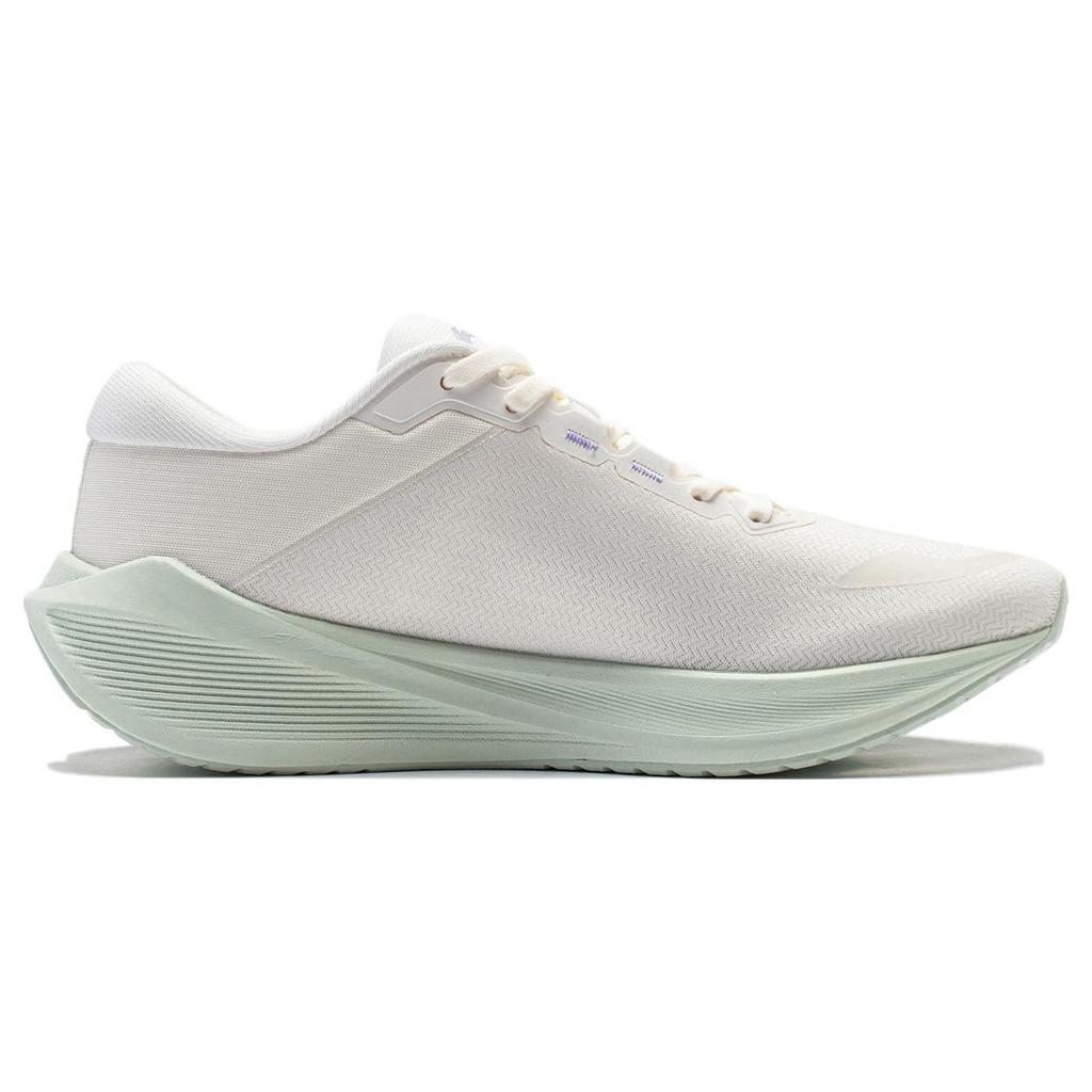 Li Ning MINE V2 Cushioning Slip Resistant Abrasion Resistant Low Top Casual Running Shoes Women's Ivory ARST054-3