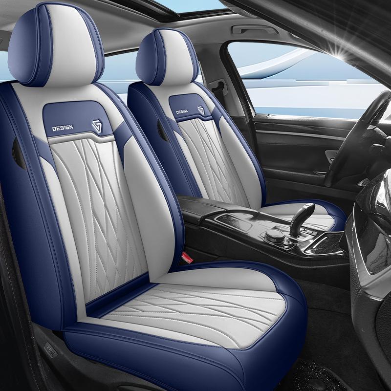 Five Car Seat Covers, Suitable for All Seasons, Complete Set for Dirt Protection, High-Quality Seat Protectors, Compatible with Most Five-Seater Cars