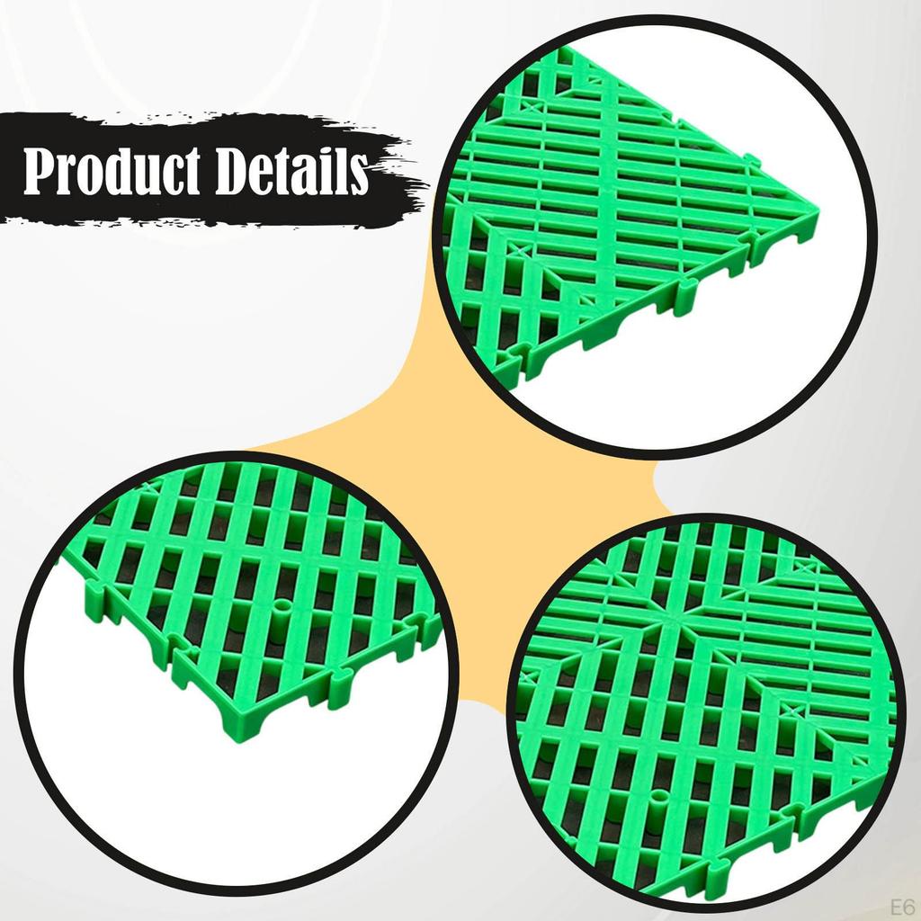 Atmungsaktive, Verschleißfeste Bodenmatte für Lagerung, Balkone, Kleiderschränke und Außenküchen