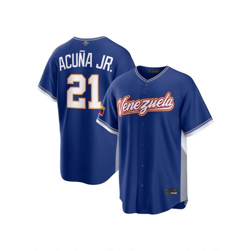 2026 WBC Venezuela Baseball Team Embroidered Short Sleeve Tee Unisex Sport Fan Apparel Winter Wear