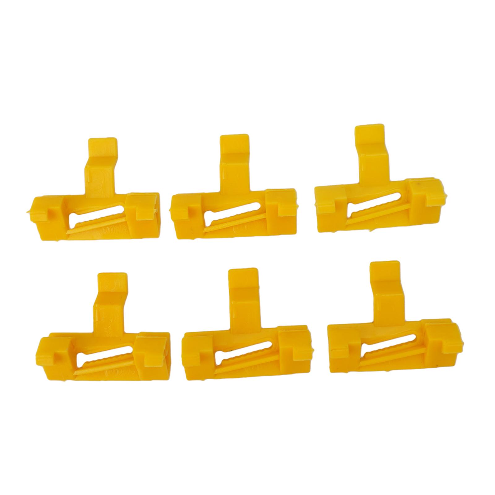 

6 шт. Клипсы молдинга лобового стекла Прочные для Volvo S60 XC70 V70