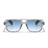 Retro Transparent Frame Sunglasses for Men and Women Luxury Brand Designer UV400 Protection Stylish for Driving & Outdoors