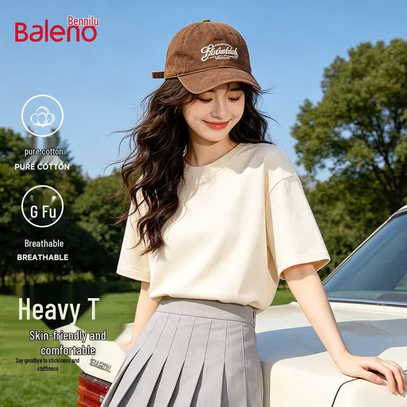Baleno Men's Cotton Short-Sleeve T-Shirt