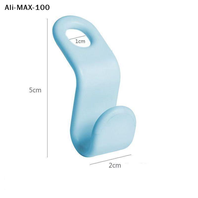 50/100Pc Clothes Hanger Hooks Space Saving Closet Connector Hook Cascading Hanger Plastic Extender Clips Wardrobe Coat Organizer