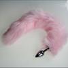 Pink Fox Butt Plug Tail Anal Teaser Pohodlí Sexuální hračka pro chlupaté začátečníky Indeed Prozkoumat zadek Hra se psem Ženy stimulují chlupatý cosplay