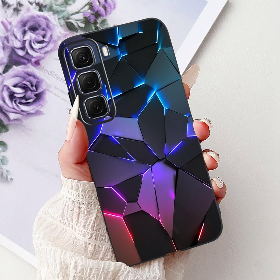 Hülle für Infinix Hot 50 Pro Plus X6880, niedliches Koi-Motiv, weiche TPU-Handyhülle für Infinix Hot 50, Hot50 Pro 4G X6881 und X6882