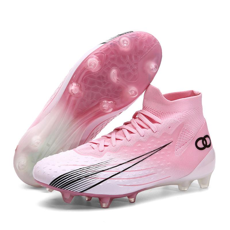 New 2025 Seamless Flying Weaving Large Size Football Shoes Long Nails Broken Nails Xiyin Amazon Size 35-46