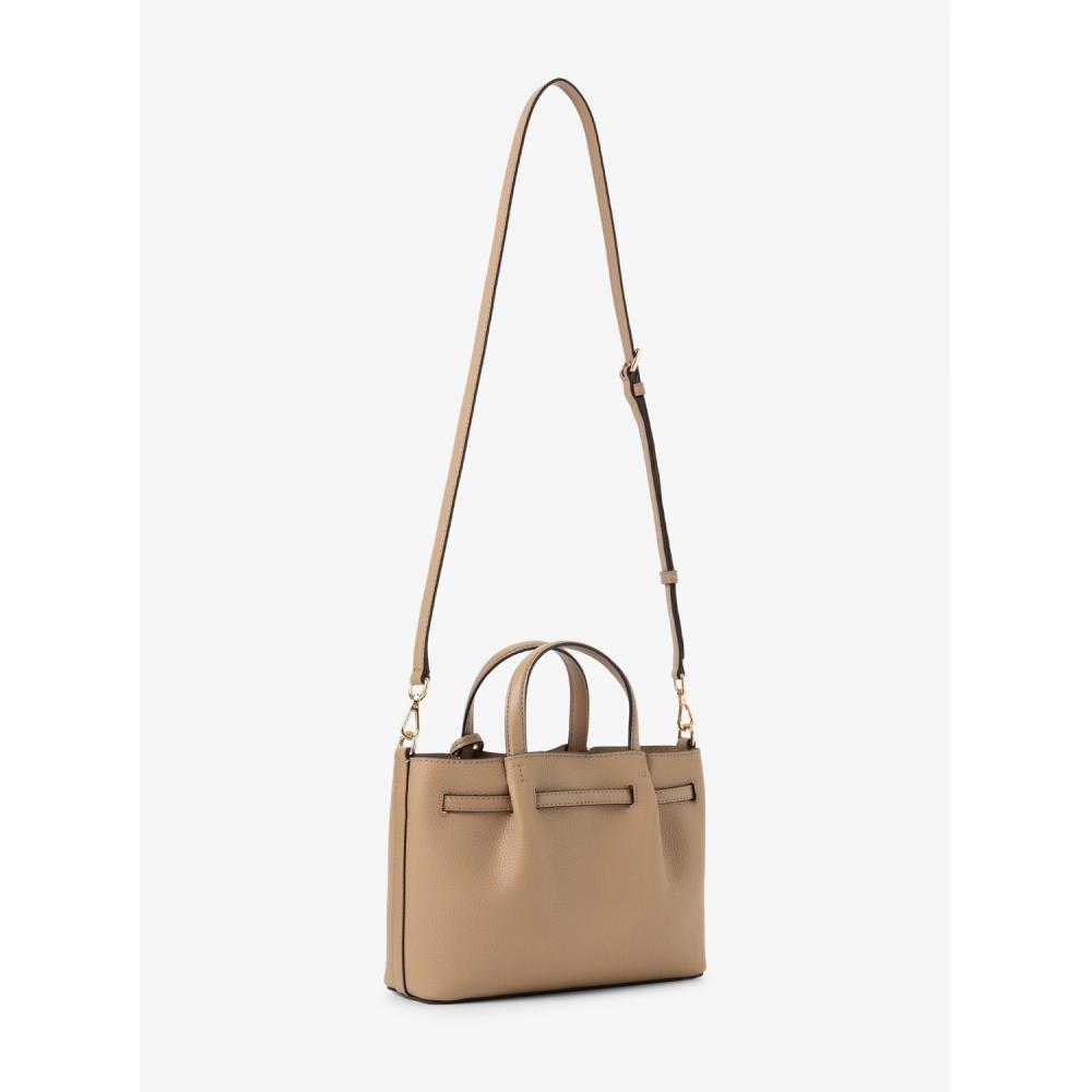 Michael Kors Carson Center Zip Satchel Small 35s5g2zs5t220 Camel