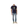 Polo Ralph Lauren Letter Bear Print Crew Neck Short Sleeve T-Shirt Men Tops Blue 710854497-039